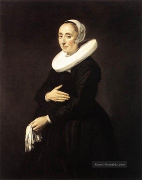  alte - Porträt einer Frau 16401 Niederlande Goldene Zeitalter Frans Hals